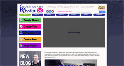Desktop Screenshot of crossroadsmission.org
